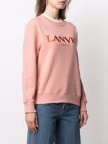 Thumbnail for your product : Lanvin Embroidered Logo Sweatshirt