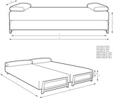Thumbnail for your product : John Lewis & Partners Duplet Daybed, Light Leg