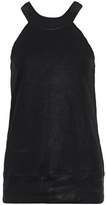 Thumbnail for your product : RtA One-Shoulder Cutout Cotton-Terry Sweatshirt