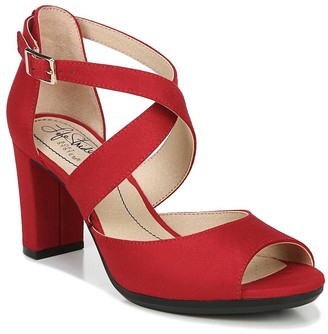 lifestride red pumps