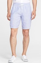 Thumbnail for your product : Vilebrequin Stripe Linen Cargo Shorts