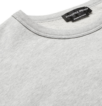Alexander McQueen Thistle-Print Loopback Cotton-Jersey Sweatshirt