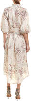 Thumbnail for your product : Zimmermann Printed Linen Shirtdress