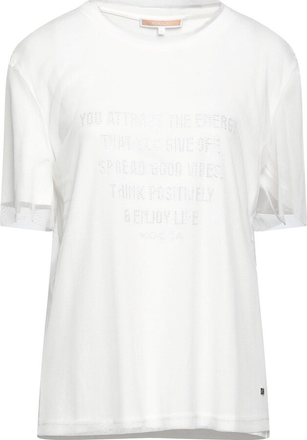 Ambient Veel Bewustzijn Kocca T-shirt White - ShopStyle