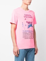Thumbnail for your product : Zadig & Voltaire logo-print cotton T-shirt