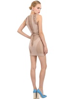 Thumbnail for your product : DSquared 1090 Quilted Wool & Silk Blend Dress