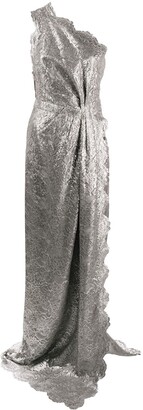 DSQUARED2 one-shoulder gown