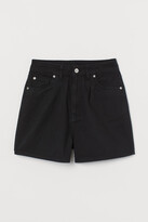 Thumbnail for your product : H&M High-waisted twill shorts