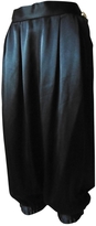 Thumbnail for your product : Yves Saint Laurent 2263 YVES SAINT LAURENT Black Silk Trousers