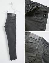 Thumbnail for your product : Replay Anbass Slim Stretch Jeans Dark Grey