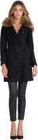 Thumbnail for your product : Soia & Kyo Ren Boiled Wool Coat with Fur