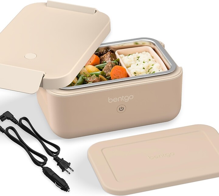 bentgo Heated Electric Bento Box, Latte, 42.4 oz. (BGHEATBX-LT)