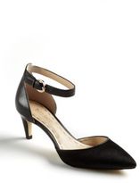 Thumbnail for your product : Enzo Angiolini Crystani Leather Ankle-Strap Pumps
