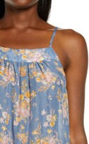 Thumbnail for your product : Papinelle Loulou Tiered Cotton & Silk Nightgown
