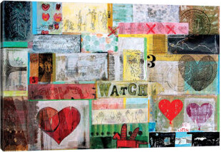 East Urban Home Put Your Eyes on Me by DB Waterman - Wrapped Canvas Graphic Art Print