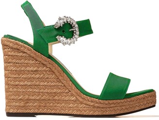 Green Wedge Shoes | Shop the world's largest collection of fashion |  ShopStyle UK