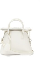 Thumbnail for your product : Maison Margiela 5ac Mini Leather Handbag - White