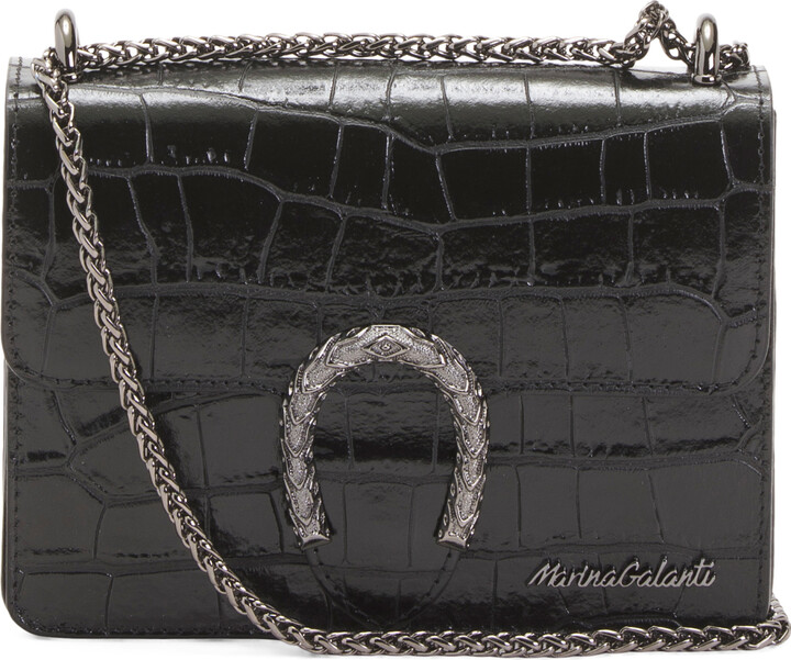 Marina Galanti Made In Italy Leather Crossbody ShopStyle Shoulder Bags