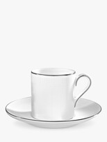 Thumbnail for your product : Vera Wang Wedgwood Blanc sur Blanc Espresso Saucer