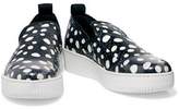 Thumbnail for your product : McQ Polka-Dot Elaphe Slip-On Sneakers