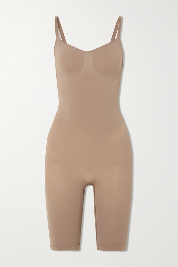 SKIMS Seamless Sculpt Thong Bodysuit - Sienna