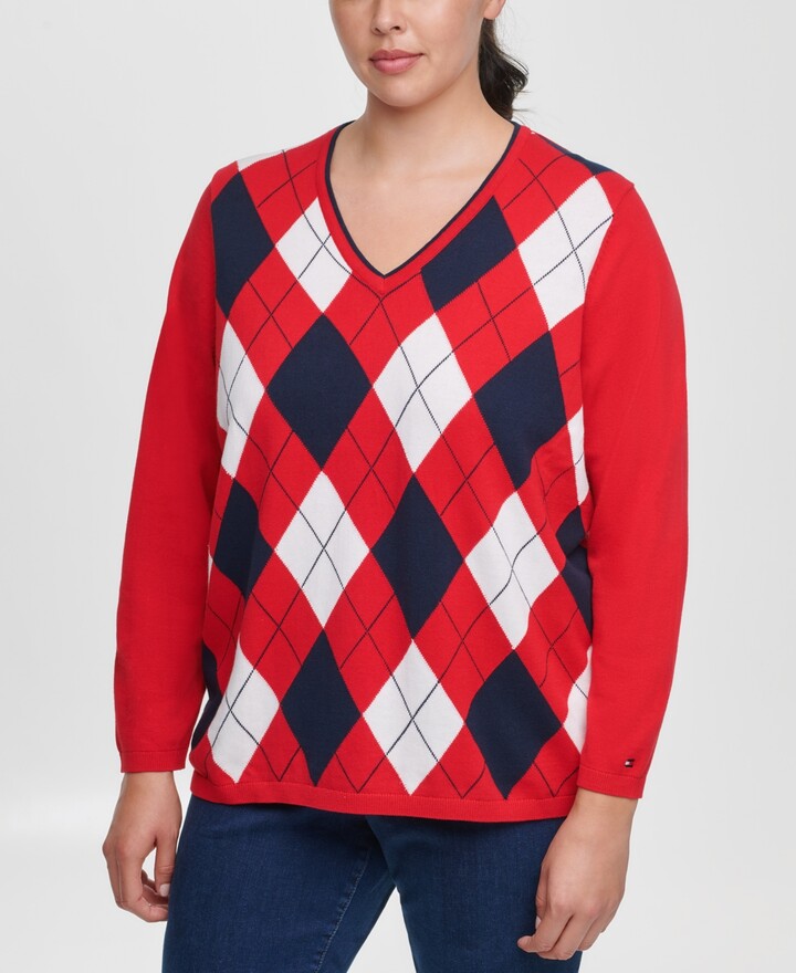 Tommy Hilfiger Red Women's Sweaters | Shop the world's largest collection  of fashion | ShopStyle