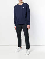 Thumbnail for your product : Stone Island logo patch long sleeve top