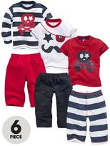 Thumbnail for your product : Ladybird Boys Pirate Pyjama Set (6-Piece)