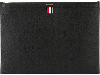 Thom Browne Large Zipper Laptop Holder