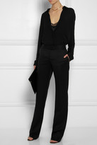 Thumbnail for your product : Stella McCartney Jasmine wool-twill straight-leg pants