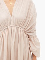 Thumbnail for your product : Loup Charmant Sunrise Open-back Organic-cotton Dress - Pink