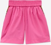 Thumbnail for your product : Burberry Childrens Check Panel Cotton Blend Shorts Size: 10Y