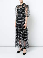 Thumbnail for your product : Jill Stuart sheer polka dot dress