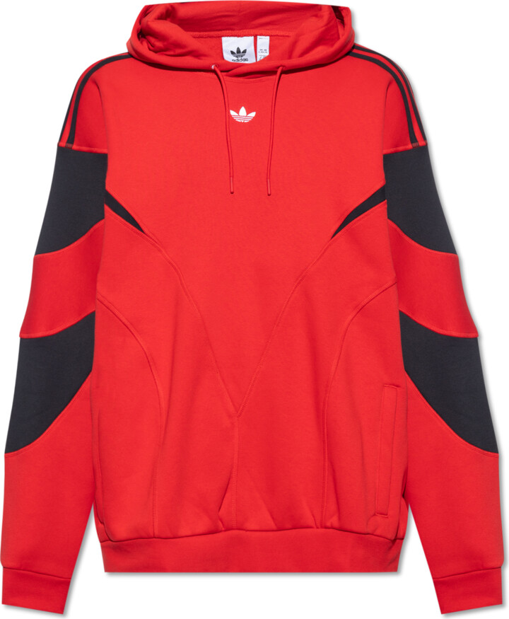 Blåt mærke hjem Ed Adidas Black And Red Hoodie Mens | ShopStyle