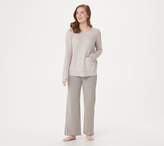 Thumbnail for your product : Barefoot Dreams CozyChic Lite Raglan Crew Top with Pocket