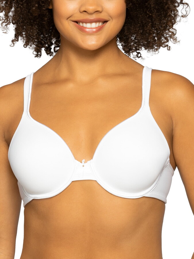 Vanity Fair Lingerie Women’s Body Caress 2-Way Convertible Straps Full Coverage Underwire Bra, Style 75335