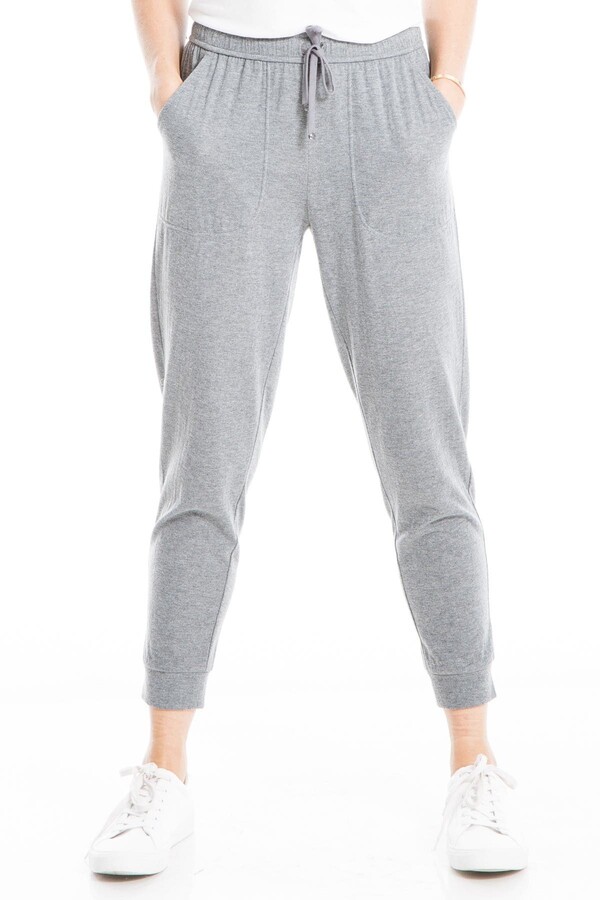 Max Studio French Terry Slouch Pant - ShopStyle