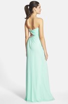 Thumbnail for your product : Faviana Embellished Cutout Sweetheart Chiffon Gown (Online Only)