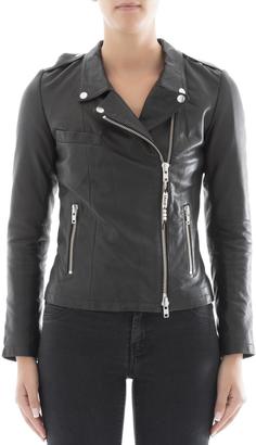 S.W.O.R.D. Black Leather Jacket