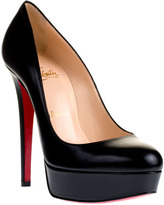 Thumbnail for your product : Christian Louboutin Bianca 140 black leather pump