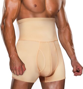 TAILONG Men Tummy Control Shorts High Waist Slimming Underwear Body Shaper  Seamless Belly Girdle Boxer Briefs - ShopStyle