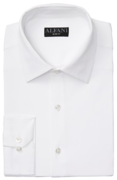 macy's alfani slim fit suit