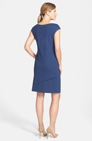 Thumbnail for your product : Lafayette 148 New York Cap Sleeve Punto Milano Sheath Dress (Regular & Petite)