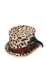 Thumbnail for your product : Möve Animalier Printed Lapin Fur Top Hat