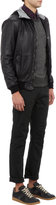 Thumbnail for your product : Barneys New York Perforated Leather Hooded Jacket
