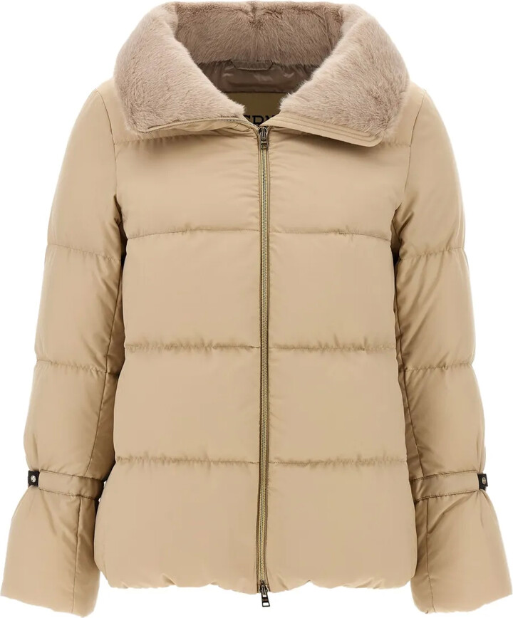 Herno Quilted High-Neck Puffer Jacket