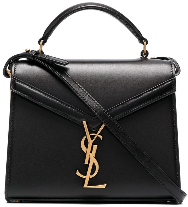 Saint Laurent mini Cassandra monogram tote bag - ShopStyle