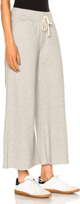 Mother Lounge Roller Crop Fray Pant