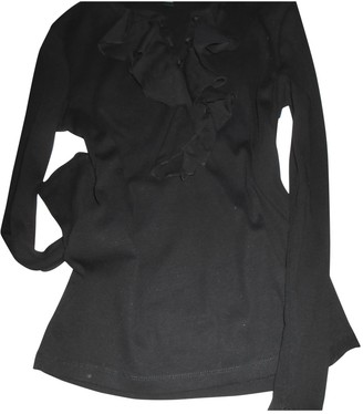 Lauren Ralph Lauren Black Cotton Top for Women