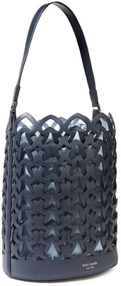Kate Spade Dorie Medium Laser-cut Leather Bucket Bag